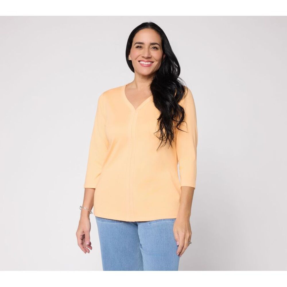 Gloria Vanderbilt Women's Top Sz XS Make Your Selection: Denim DARK BEIGE